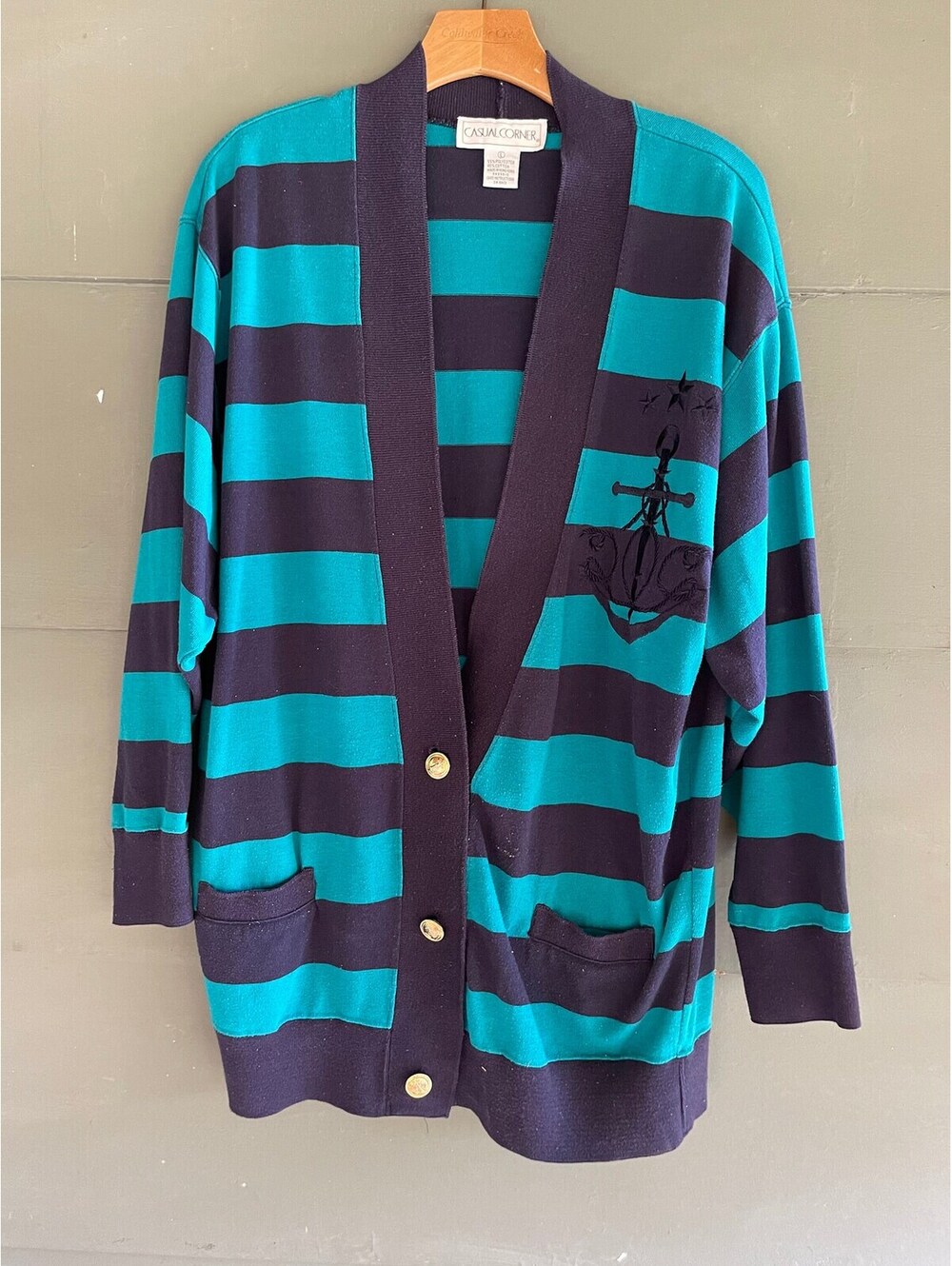 Vintage 90s oversized cardigan casual collegiate Y2K L to Xl